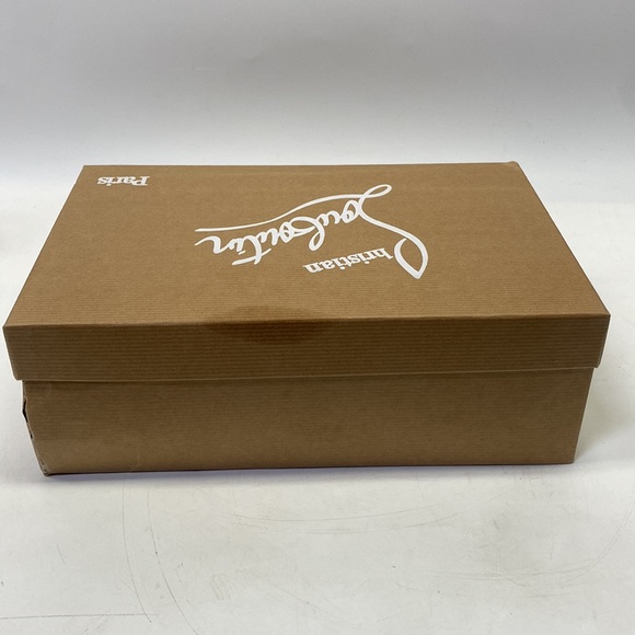 Christian Louboutin Ron Ron Suede lime green / Anis round toe high heeled pumps - Picture 15 of 16